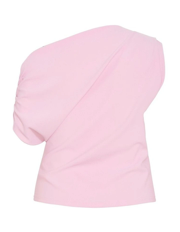 Imani Off Shoulder Top in Soft Pink image 5