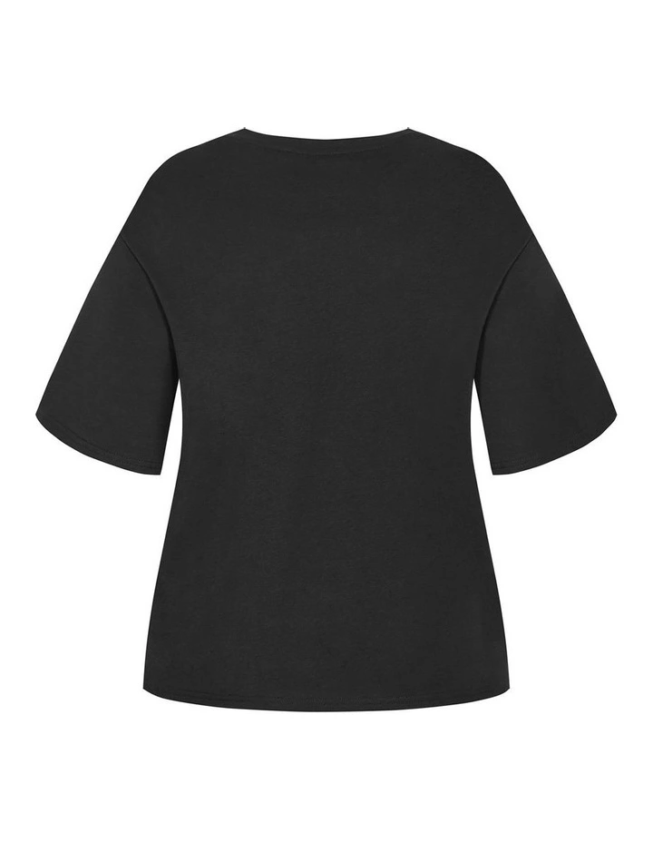 Joss Tee in Black image 4