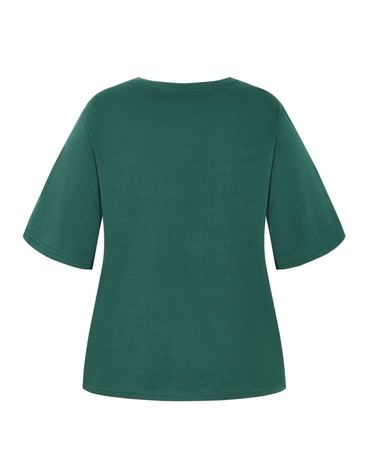 Joss Tee in Green image 4