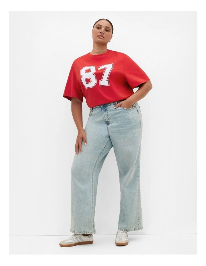 Joss Tee in Red image 1