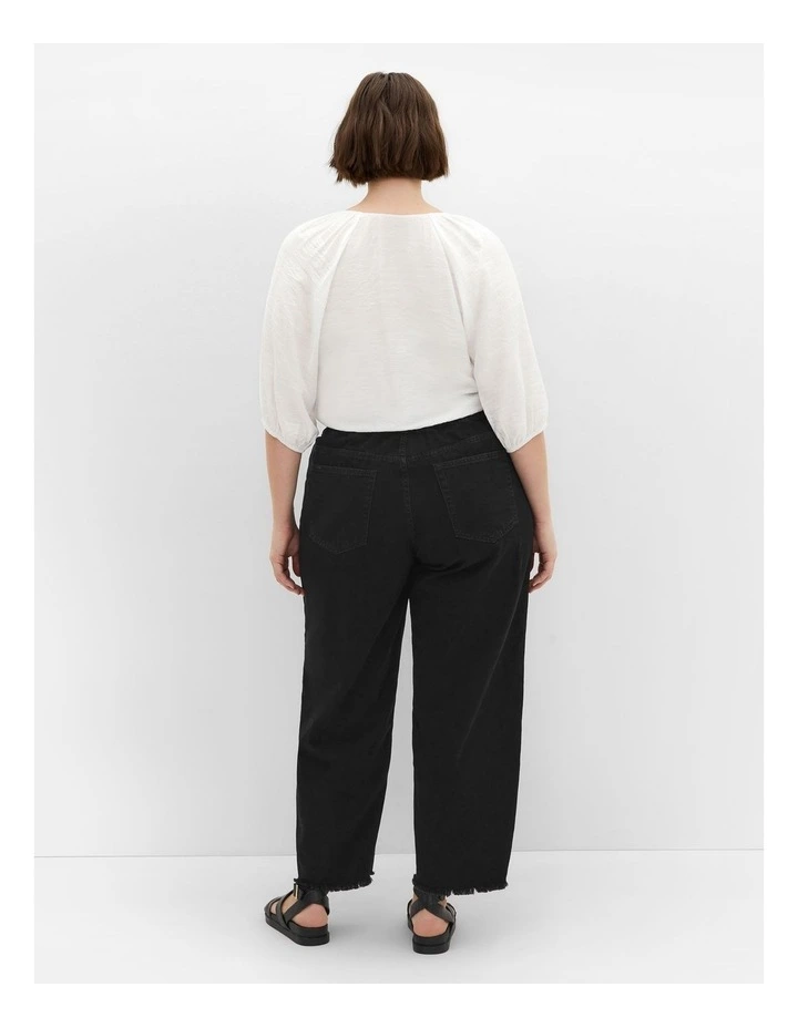 Sweet Tie Cover Up Shirt in Ivory image 2