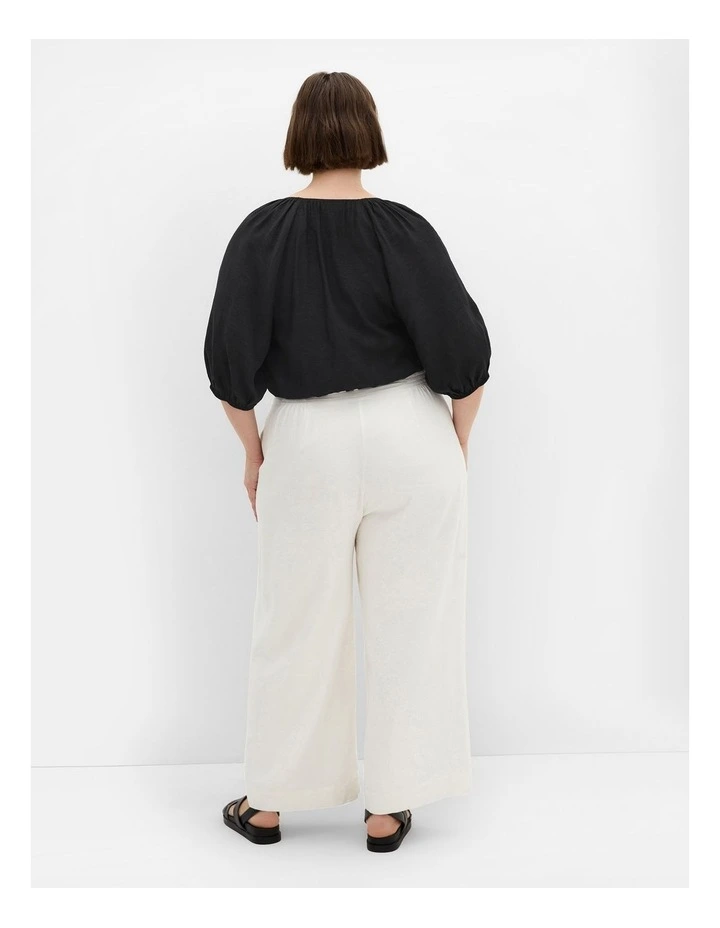 Sweet Tie Cover Up Shirt in Black image 2