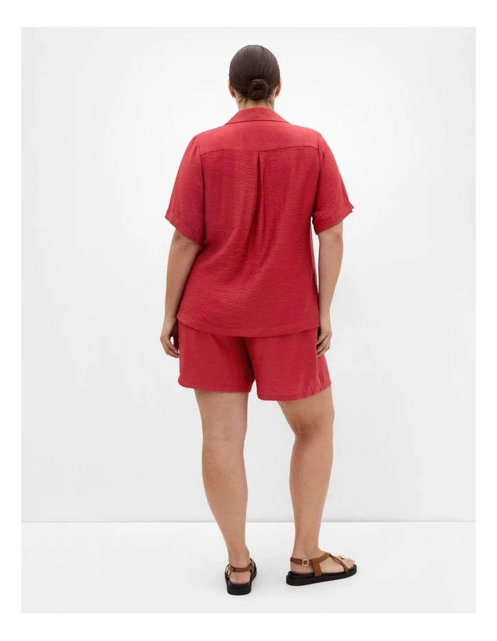 Emma Shirt in Burnt Sienna image 2