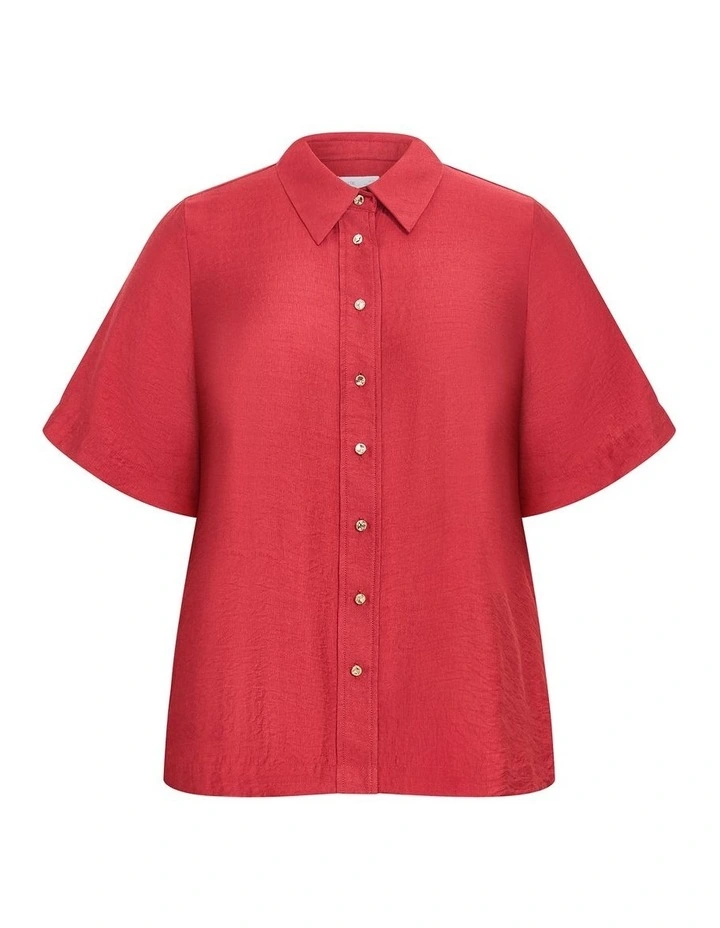 Emma Shirt in Burnt Sienna image 3