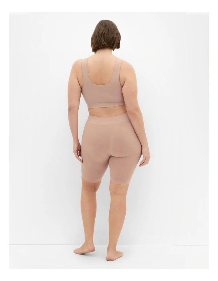 Seamless Bra in a Latte image 2