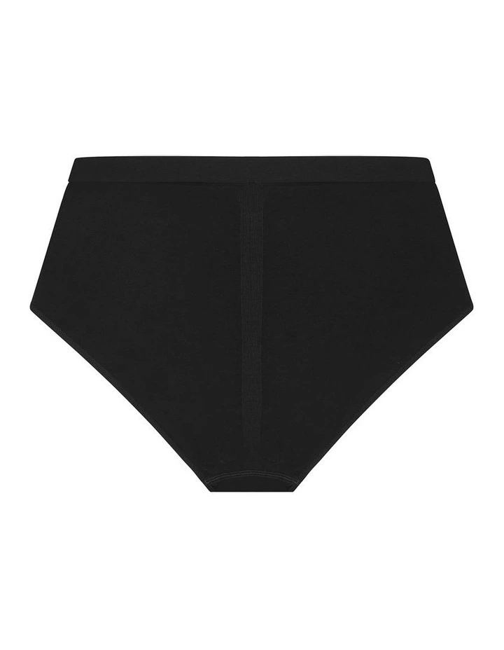 Seamless Full Brief  3 Pack in Black image 4