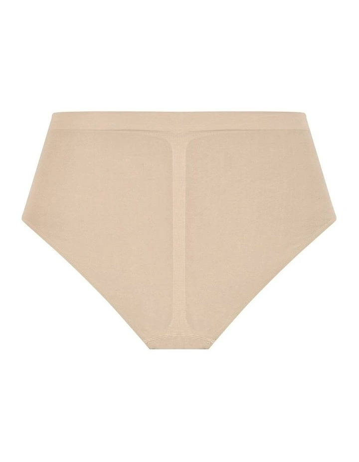 Seamless Hi Brief 3 Pack in Latte image 4