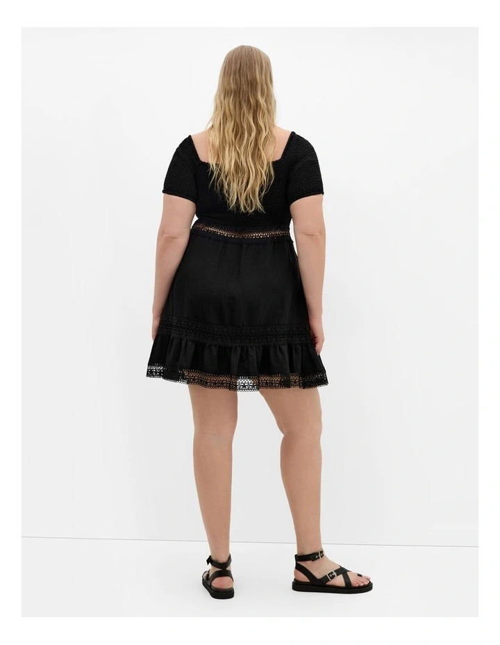 Aura Dress in Black image 2