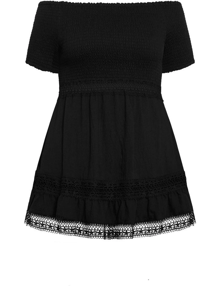 Aura Dress in Black image 3