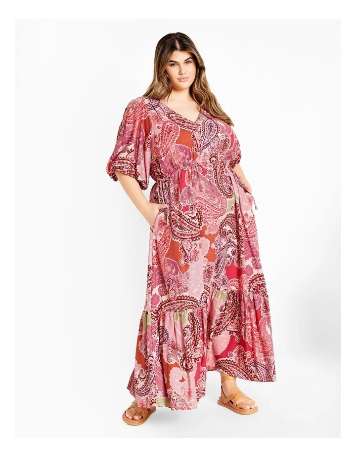 Flirtini Maxi Dress in Multi image 1