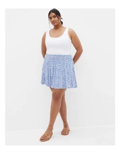 Sweet Skirt in Azure Floral