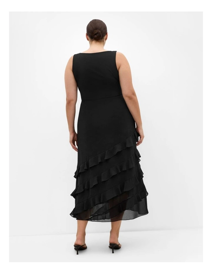 Skai Maxi Skirt in Black image 2