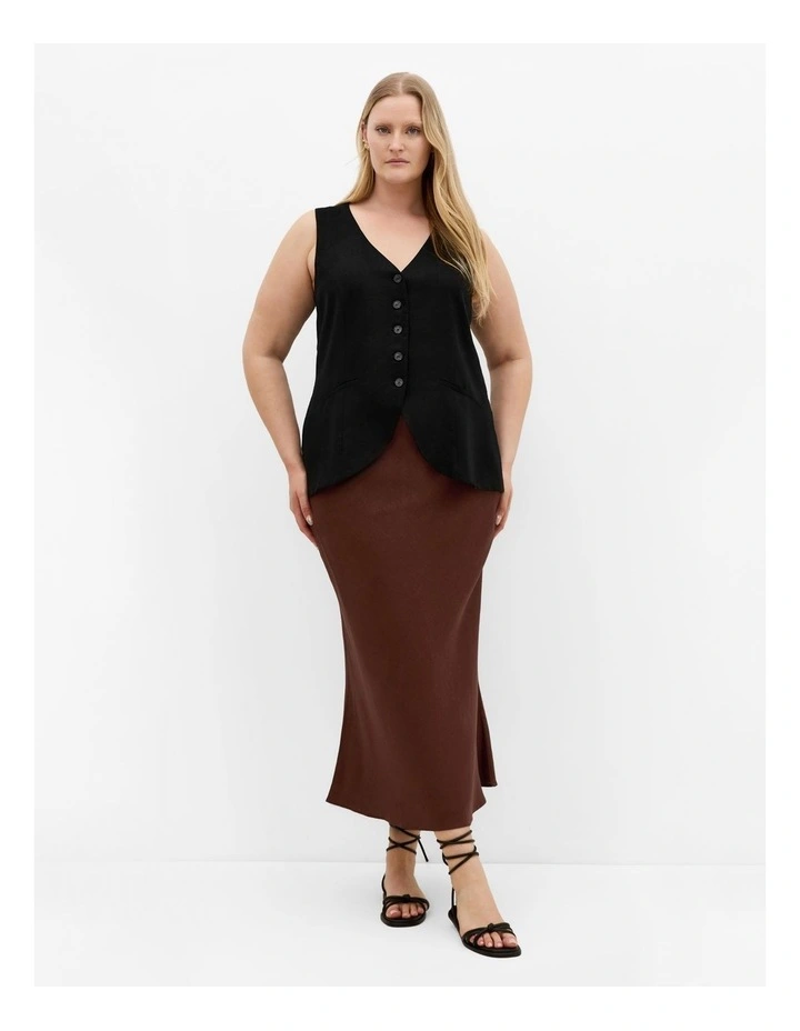 Vivien Skirt in Brown image 1