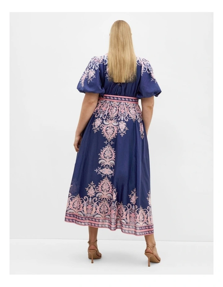 Higher Love Maxi Dress in Navy image 2