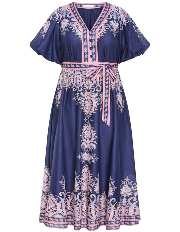 Higher Love Maxi Dress in Navy image 3
