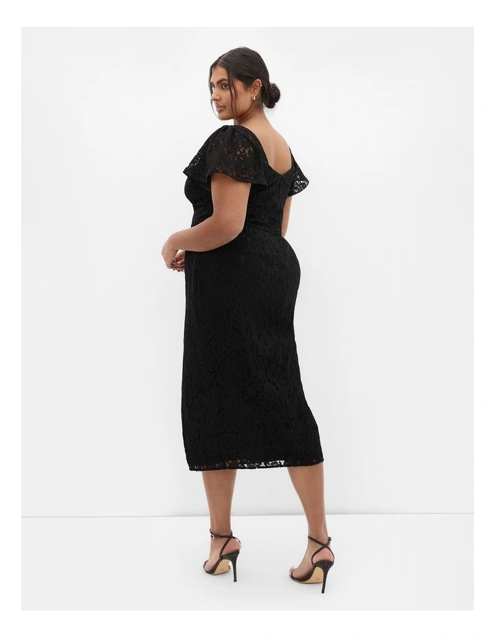 Maisie R Dress in Black image 2