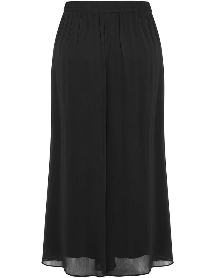 Skyla Wide Leg Pant in Black image 4