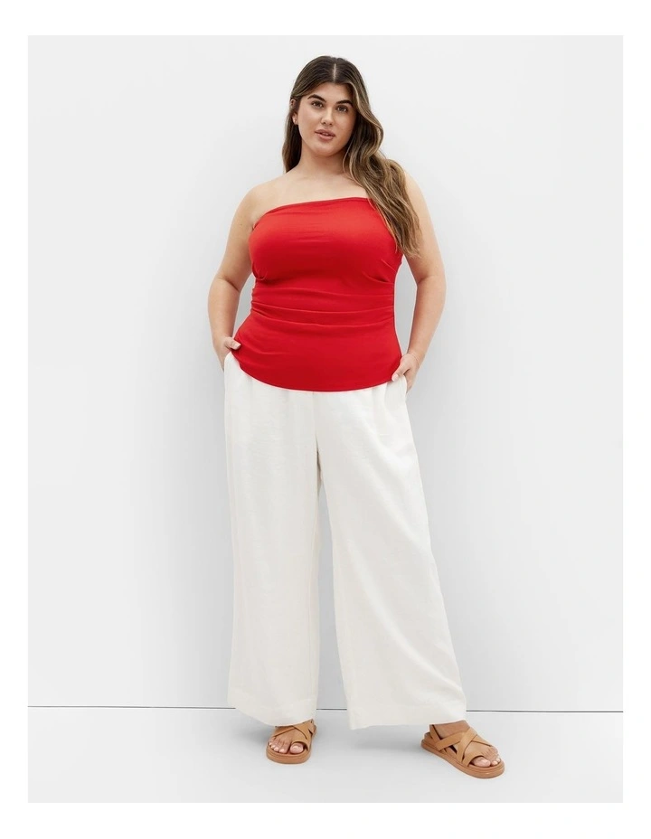 Tube Halo Top in Cherry Red image 1