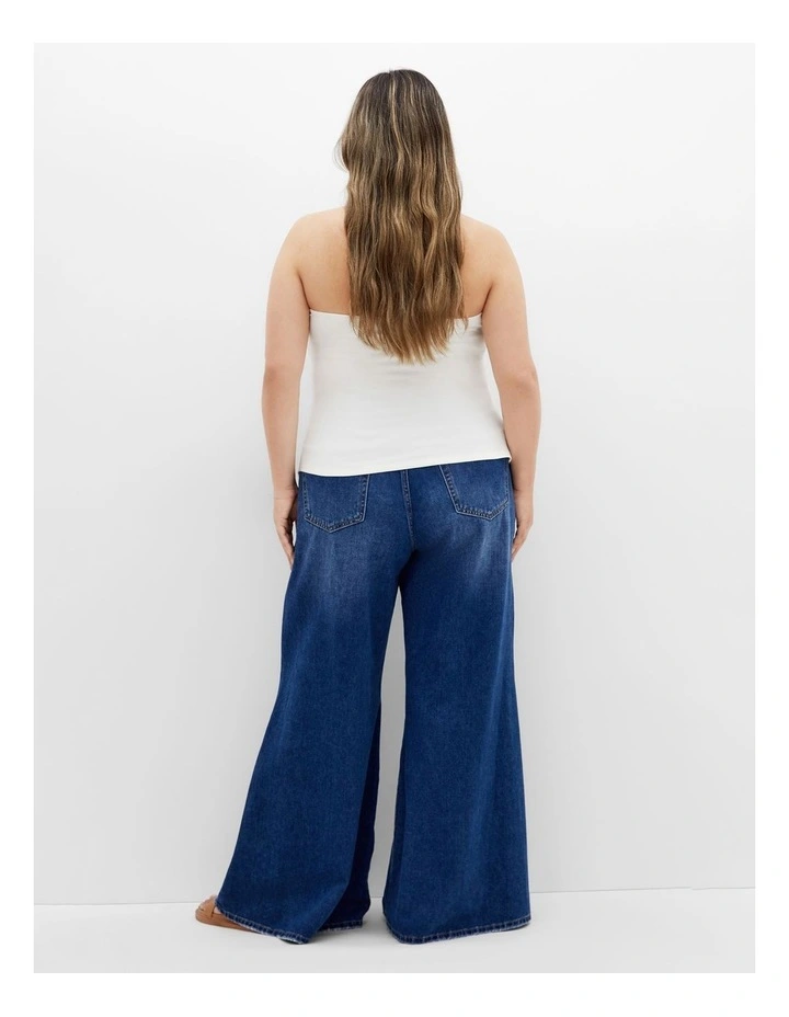 Tube Halo Top in Ivory image 2