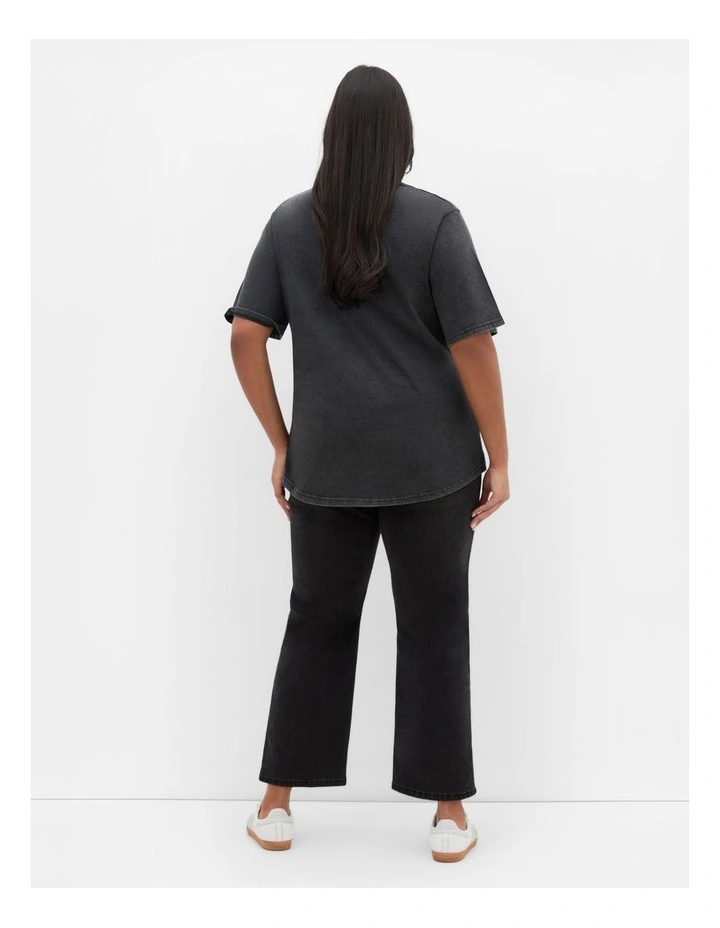 Ryan Tee in Black Wash image 2