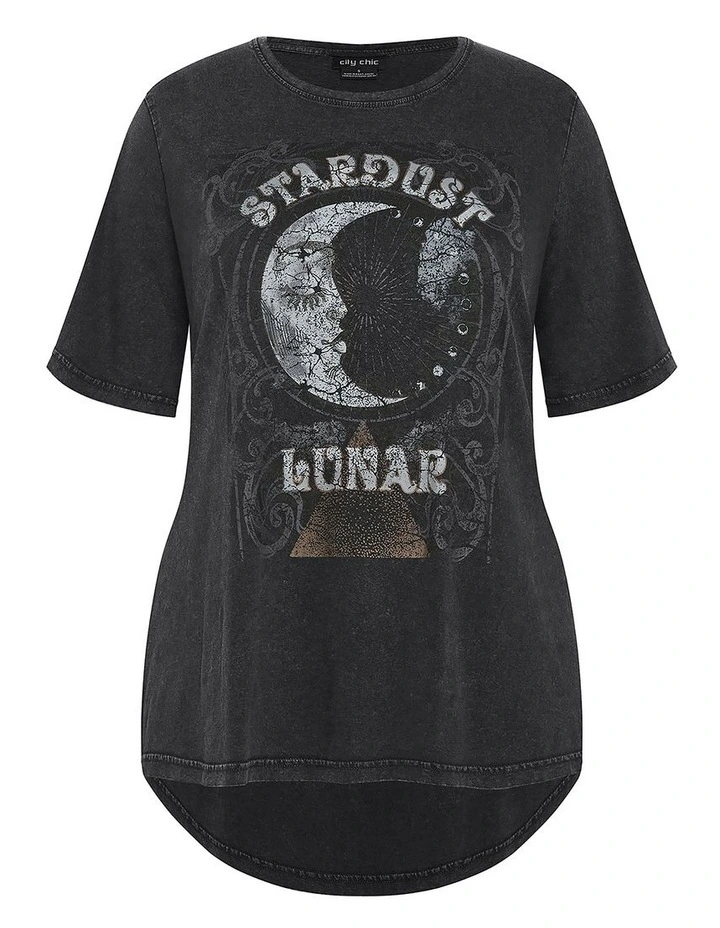 Ryan Tee in Black Wash image 3