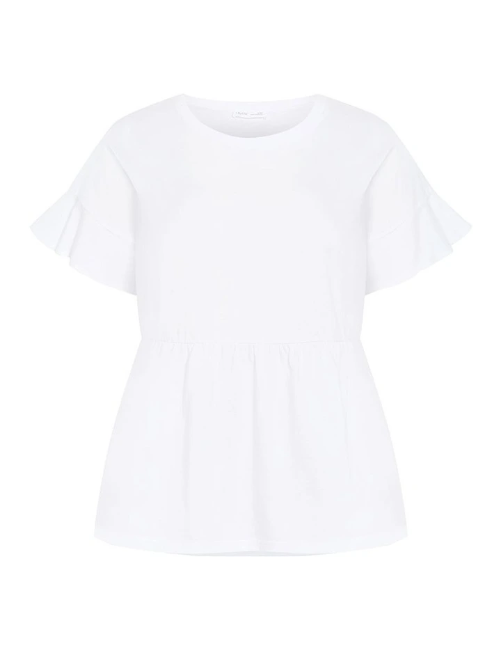 Amelia Tee in White image 3
