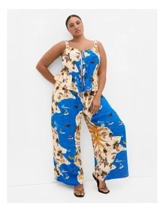 Capria Costa Rica Print Top in Multi