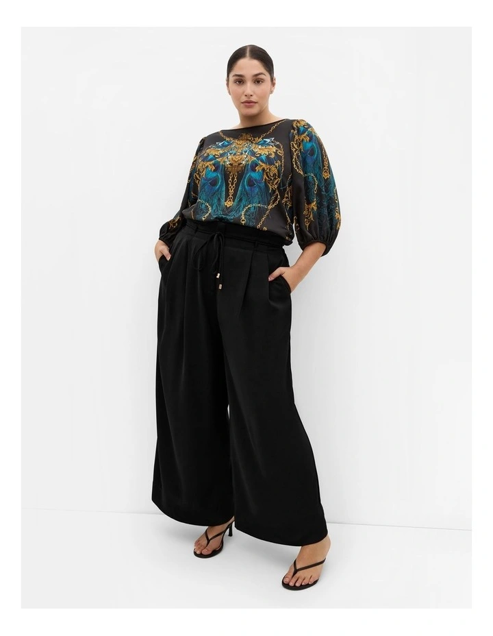 Ivanna Print Top in Lavish image 1