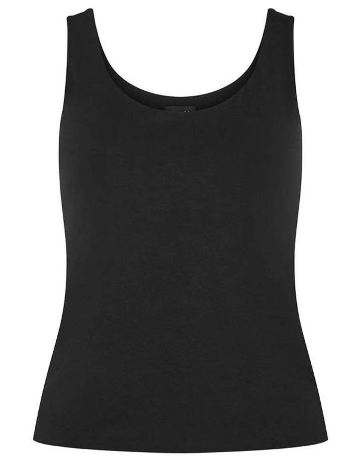 Amelia Tank Top in Black image 3
