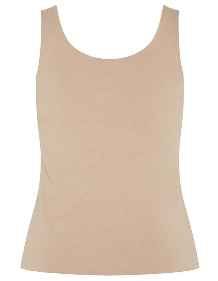 Amelia Tank Top in Stone image 4