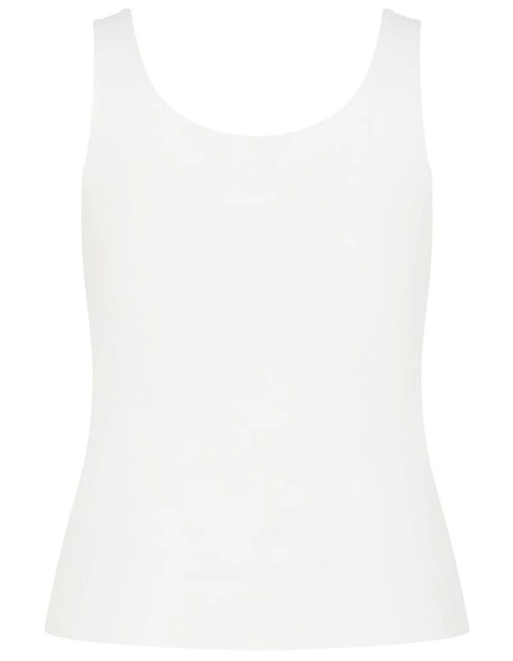 Amelia Tank Top in White image 4