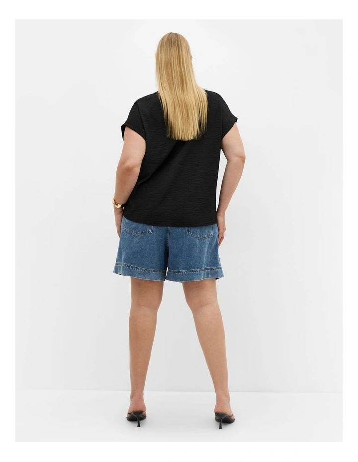 Alexandria Top in Black image 2