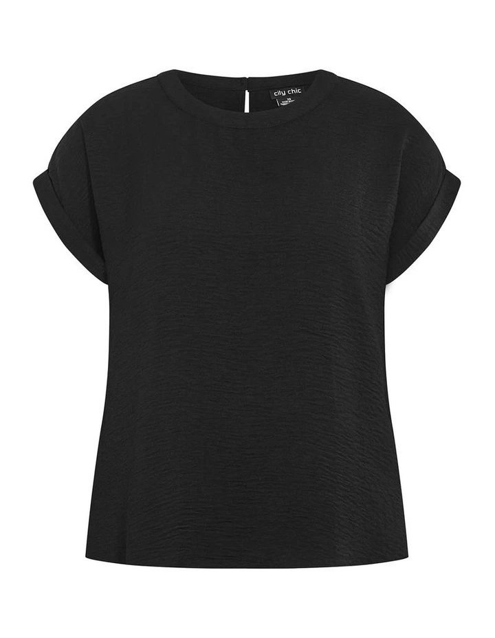 Alexandria Top in Black image 3