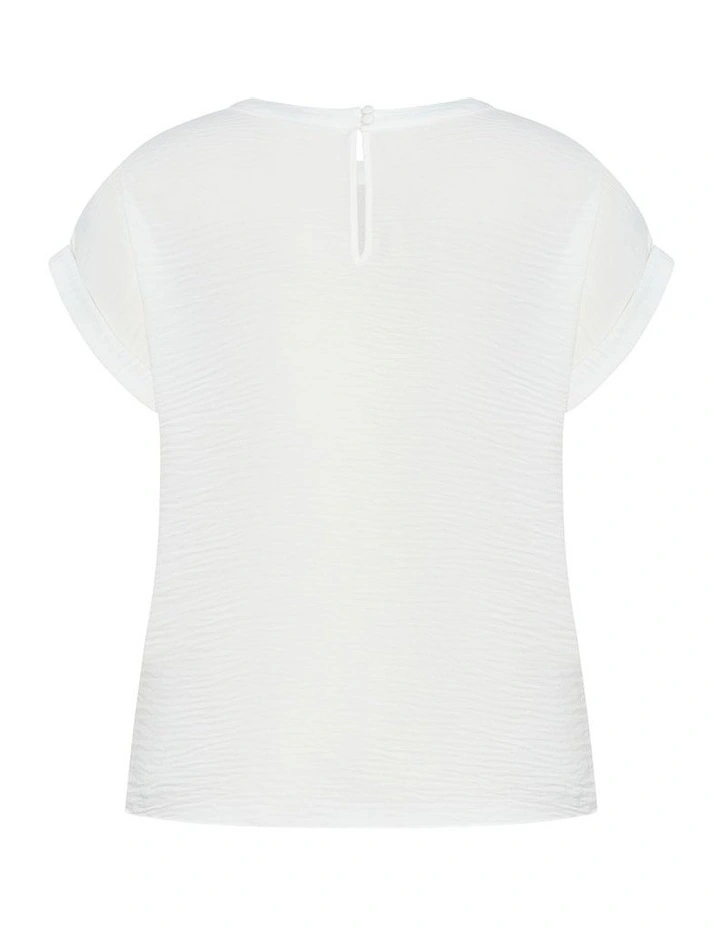 Alexandria Top in Ivory image 4