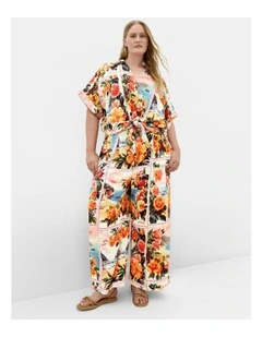 Aloha Print Postcard Shirt in Multi