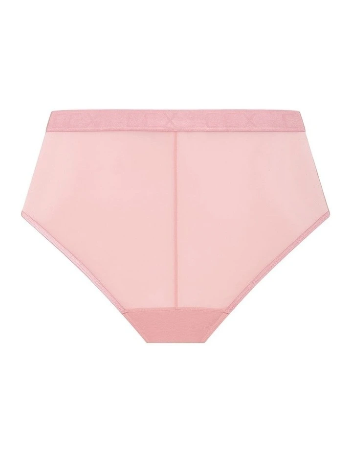 Signature Mesh Hi Brief in Vintage Rose image 4