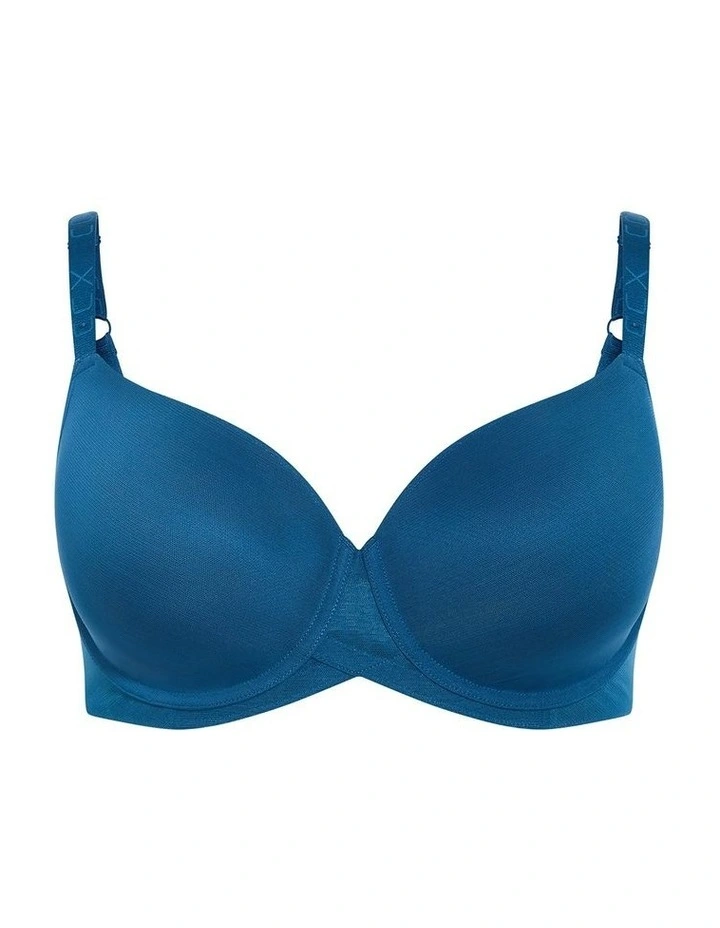 Signature Mesh T-shirt Bra in Posiedon image 3