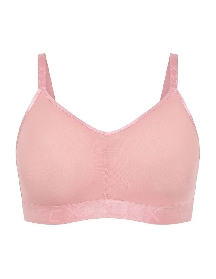Sig Mesh Wire Free Bra in Vintage Rose image 3