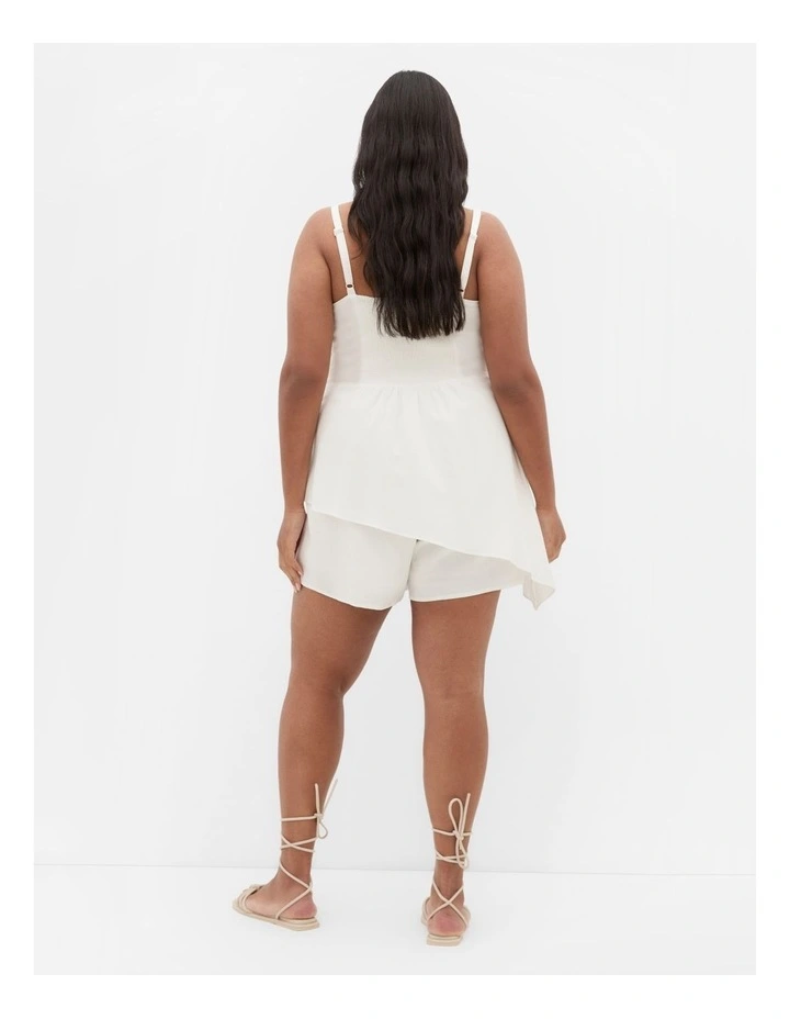 Laura Playsuit in Ivory image 2