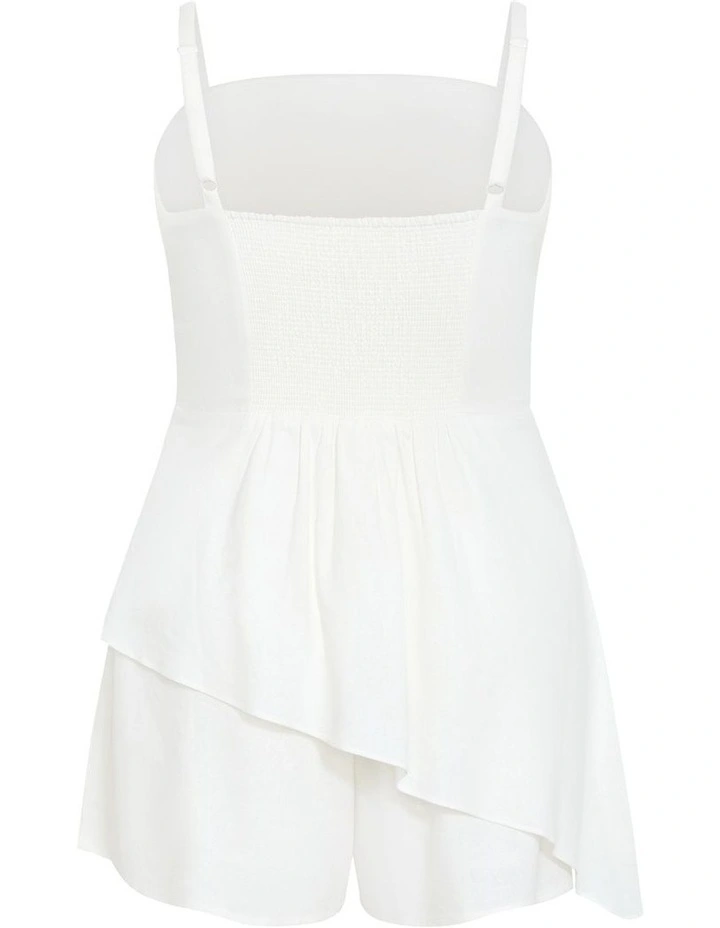 Laura Playsuit in Ivory image 4