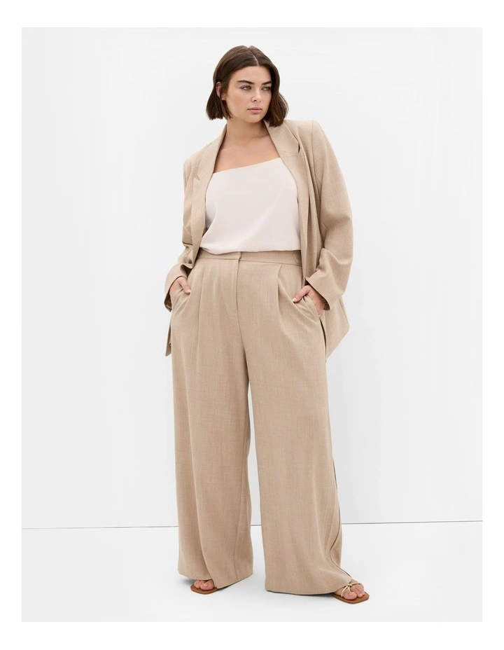 Blakely Blazer in Latte image 1