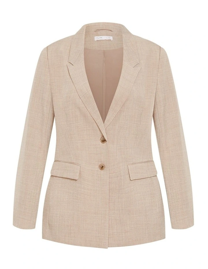 Blakely Blazer in Latte image 3