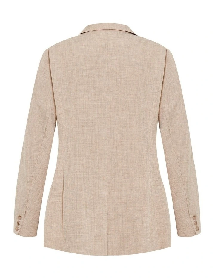 Blakely Blazer in Latte image 4