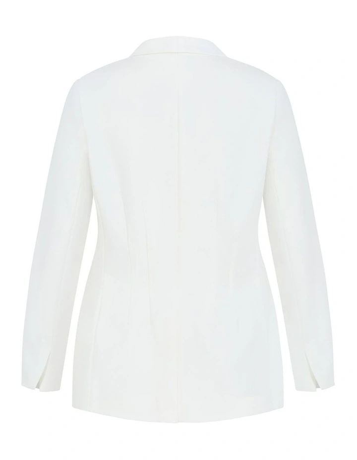Ally Blazer in Ivory image 4