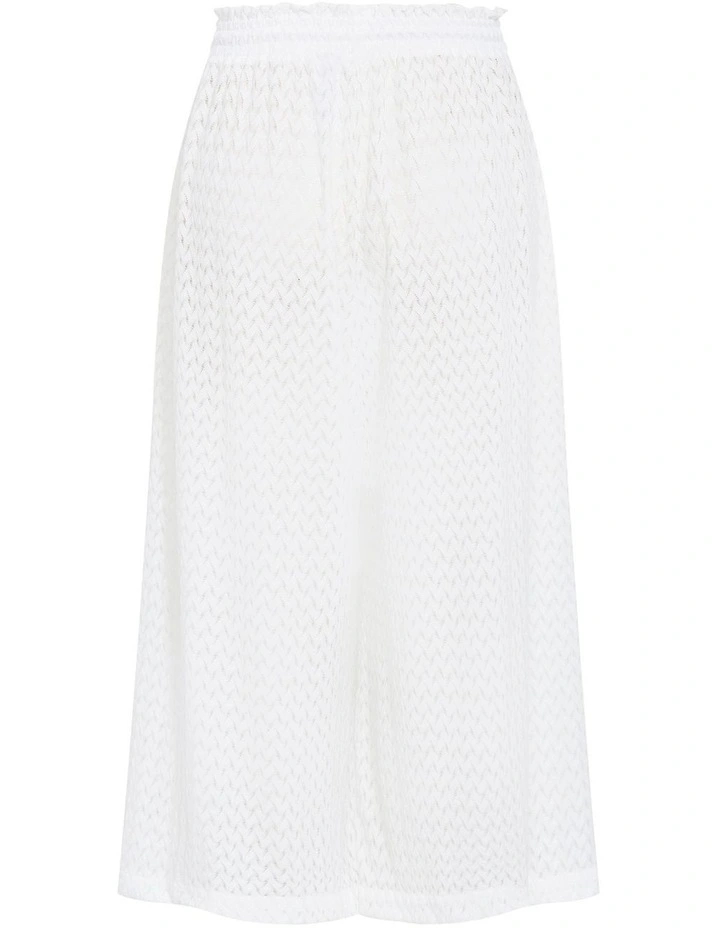 Andros Jacquard Knit Pant in Ivory image 4