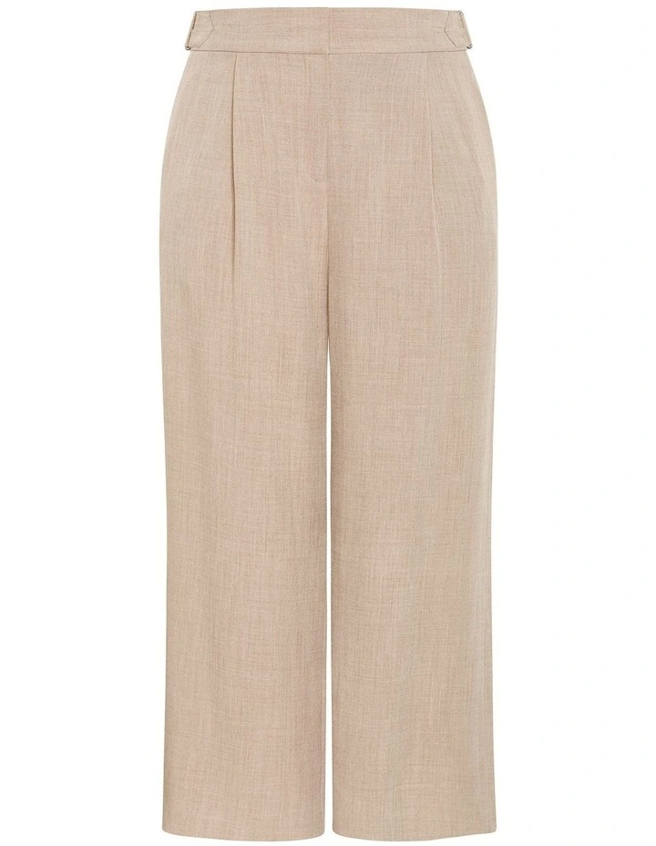 Alana Wide Leg Pant in Latte image 3