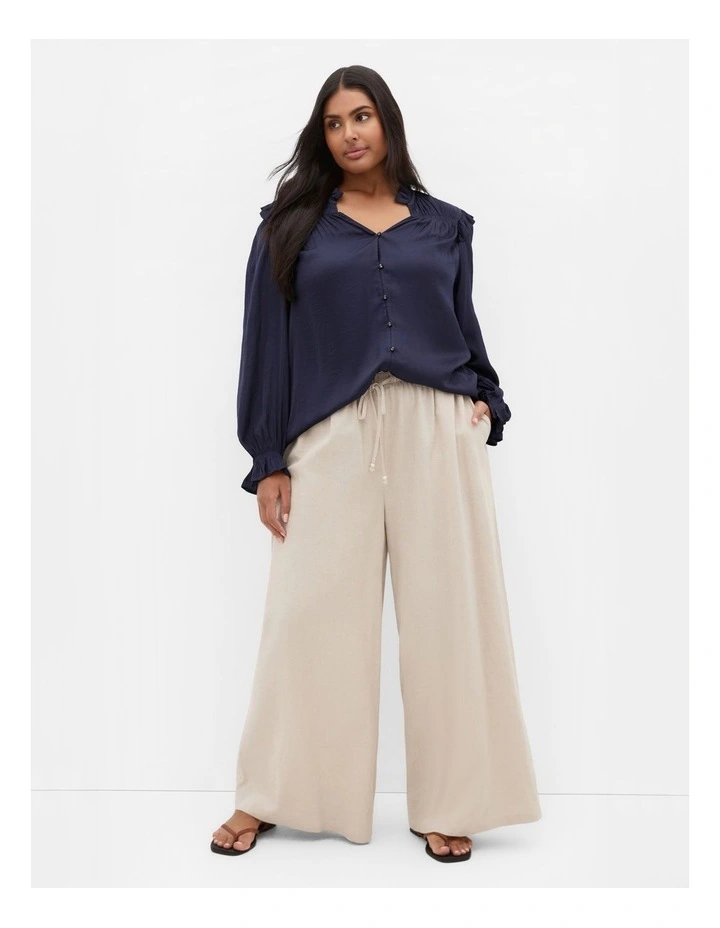 Jocelyn Top in Navy image 1