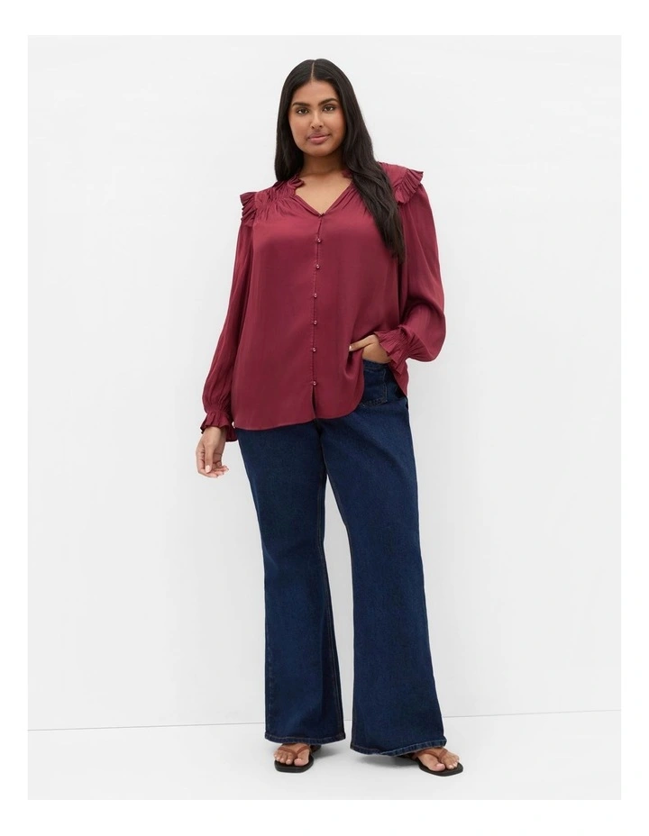 Jocelyn Top in Shiraz image 1