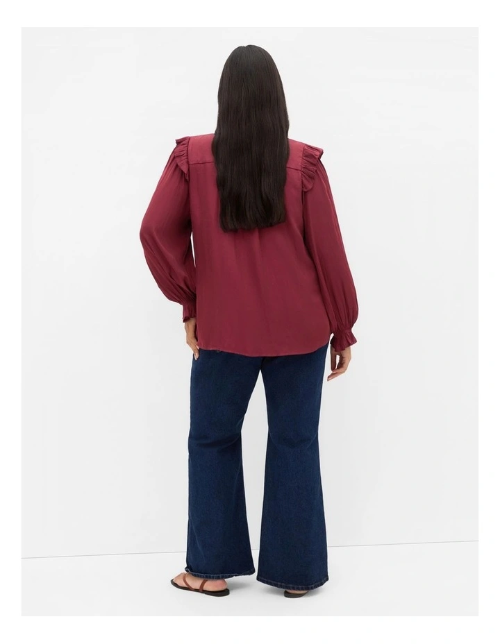 Jocelyn Top in Shiraz image 2