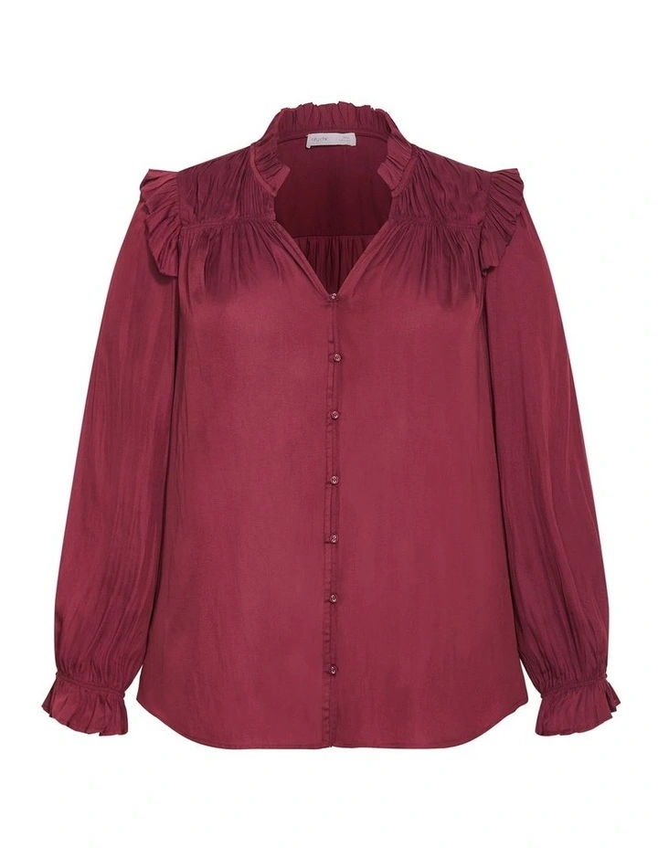 Jocelyn Top in Shiraz image 3